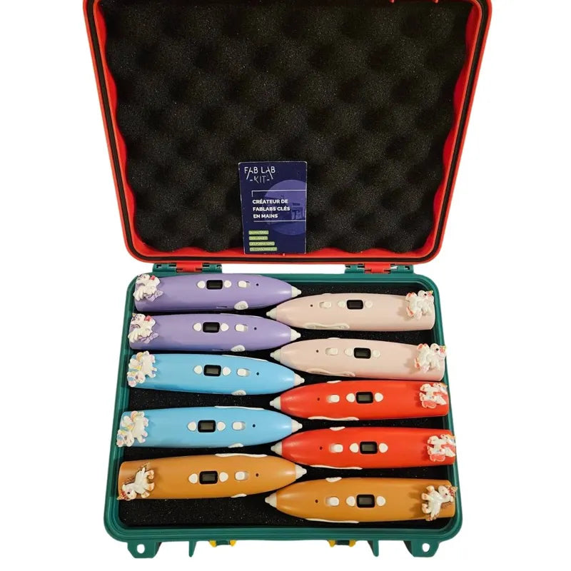 Kit Stylo 3D Basse Température Fablab en Kit