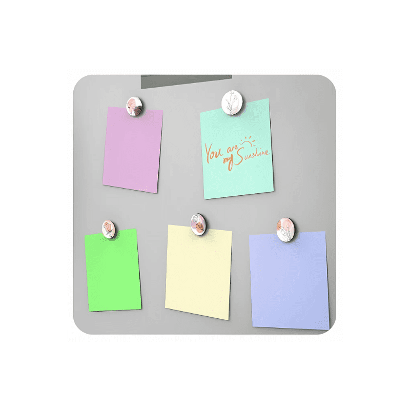 Lot de badges aimantés vierges