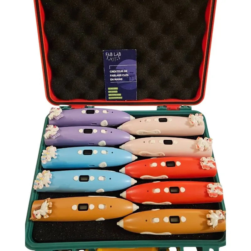 Kit Stylo 3D Basse Température Fablab en Kit