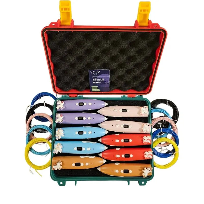 Kit Stylo 3D Basse Température Fablab en Kit