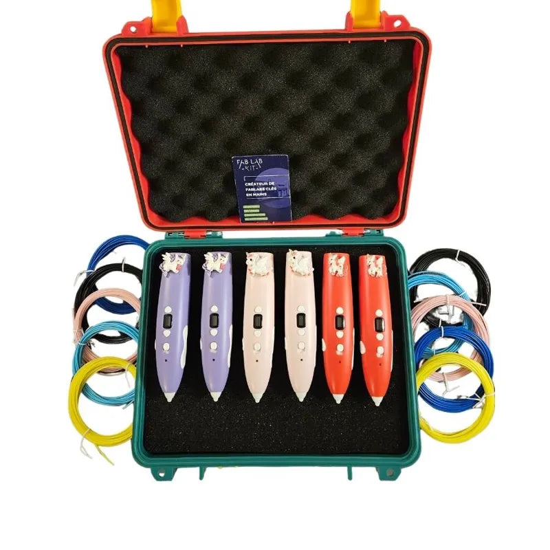 Kit Stylo 3D Basse Température Fablab en Kit