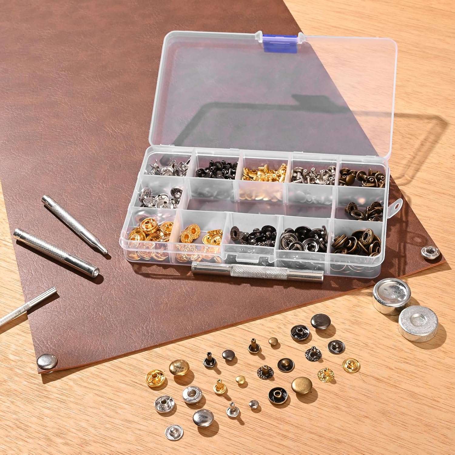 Kit de travail du cuir 61 pièces Fablab en Kit