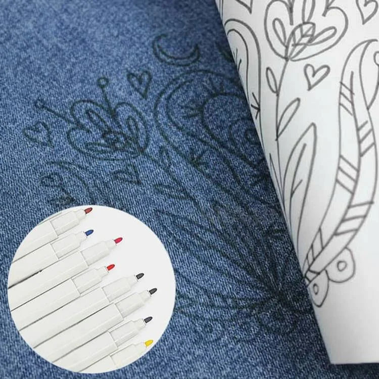Feutres à Sublimation - set de 12 couleurs,pointe 1mm Fablab en Kit