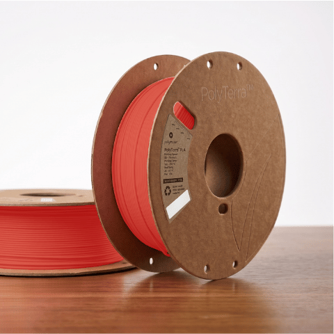 PolyTerra™ PLA Lava red, 1,75 mm / 1000 g Fablab en Kit