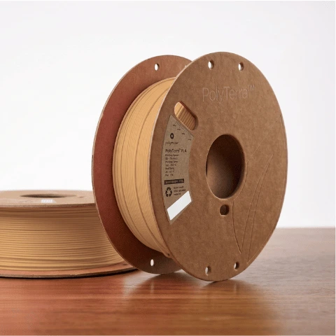 PolyTerra™ PLA Wood Brown, 1,75 mm / 1000 g Fablab en Kit
