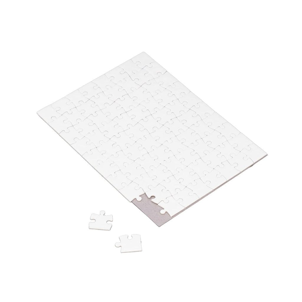 Puzzle blanc personnalisable – Format A5 ou A4 (80 pièces)