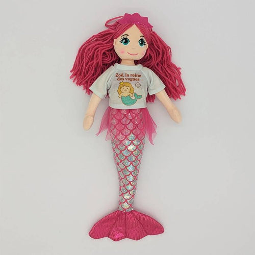 Peluche sirène personnalisable Fablab en Kit