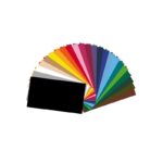 vinyle thermocollant, 23 couleurs, découpe vinyle, 34x100cm, feuille