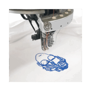 broderie sur tee-shirt