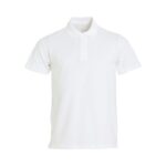 Polo coton blanc