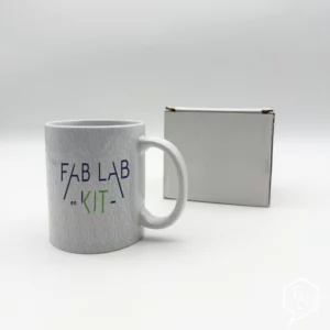 Mug blanc en céramique