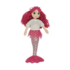 Peluche sirène personnalisable